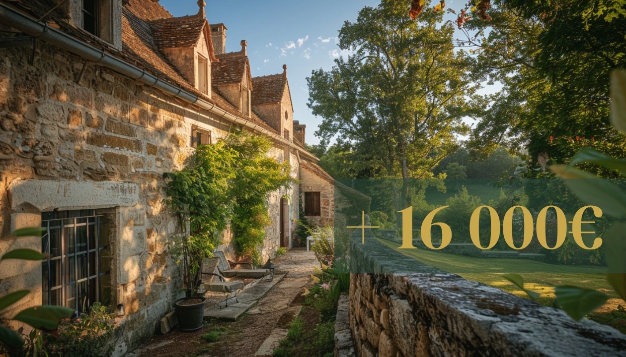 Maison en pierre en Dordogne vendue à un couple britannique via diffusion internationale