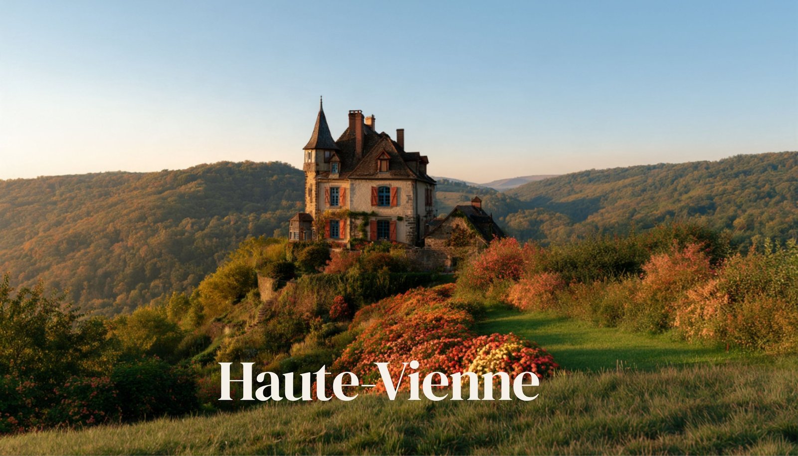 Paysage rural de la Haute-Vienne