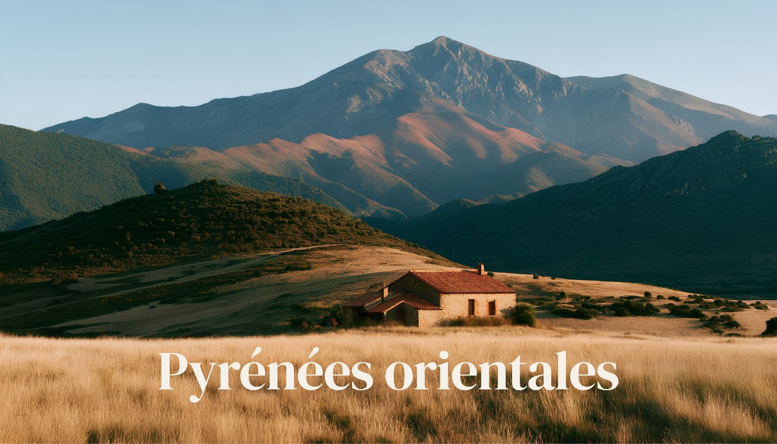 Paysage des Pyrénées-Orientales