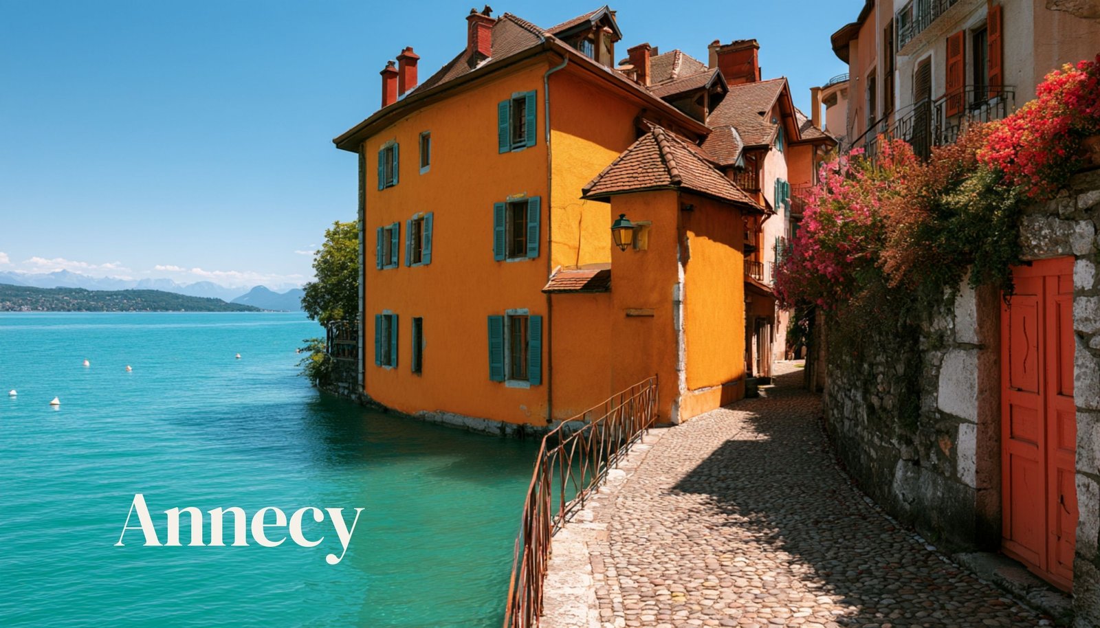 Vue d'Annecy et de son lac