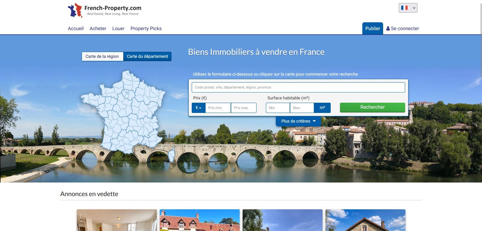 French-Property.com, la vitrine historique de l'immobilier français à l'international